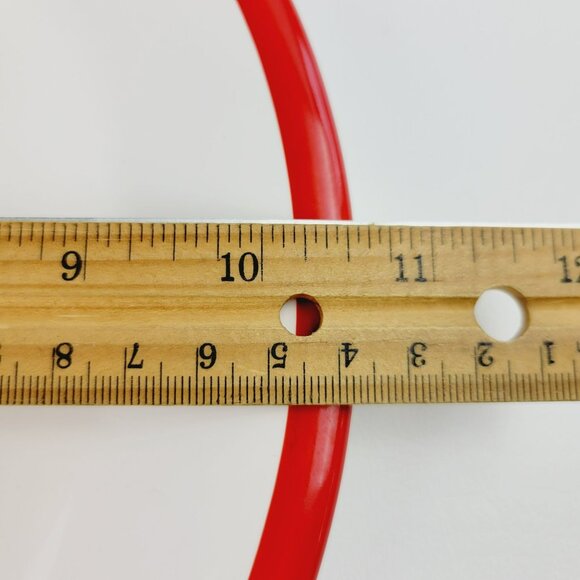 Pfaltzgraff Marimekko Christmas Tree Dinner Plate Red Band Finland Style Design - Picture 10 of 11